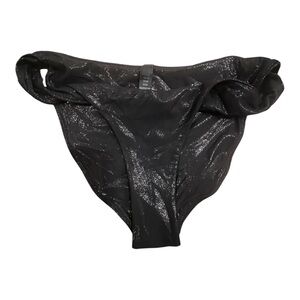 SKIMS NWoT Black Glitter Bikini Bottom